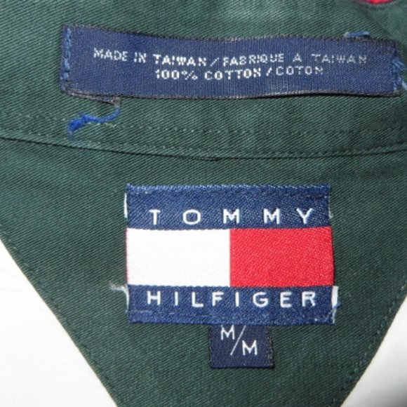Tommy Hilfiger - Vintage 90's Casual/Dress - Long Sleeve - M/M - Picture 4 of 5